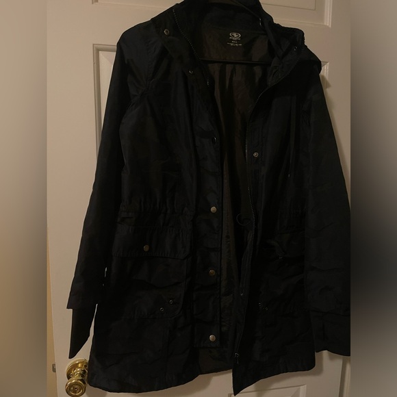 Athletic works navy/ black cami activewear jacket - Picture 2 of 3